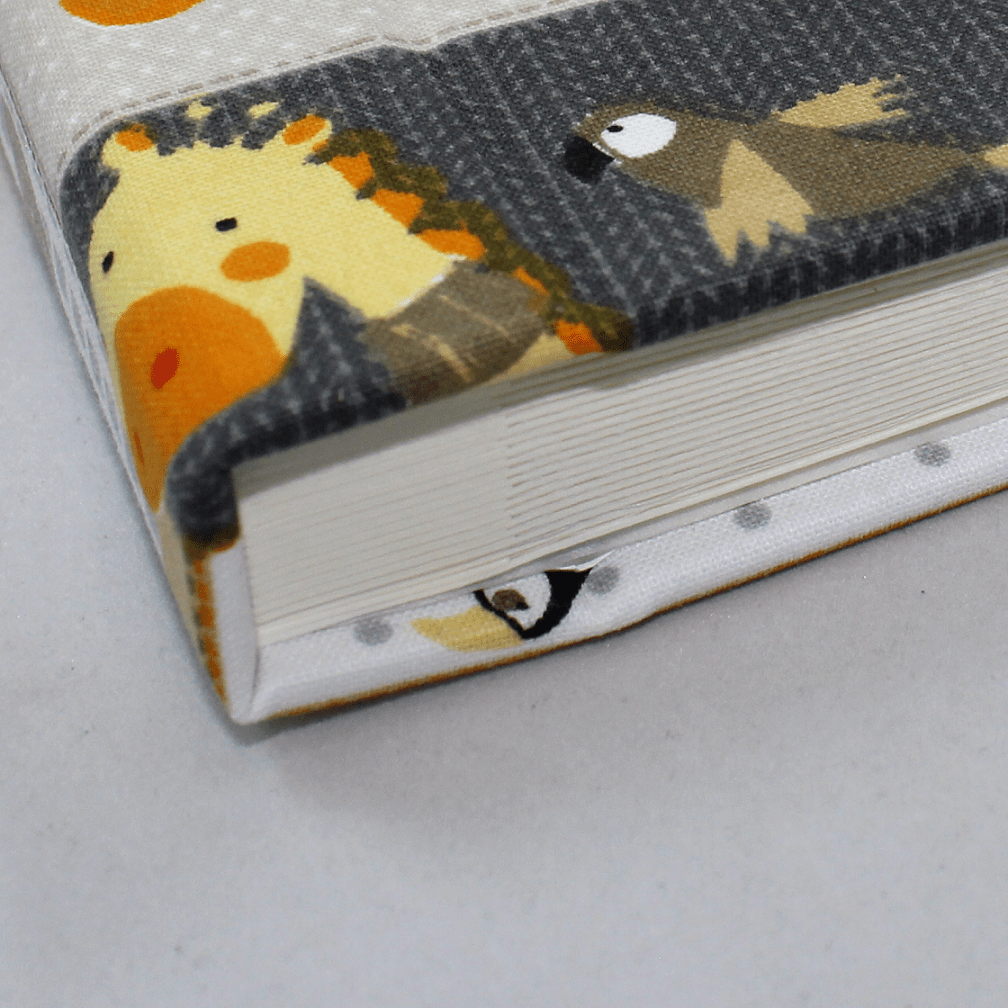 Kinderalbum Jungle beige mit Kordelbindung