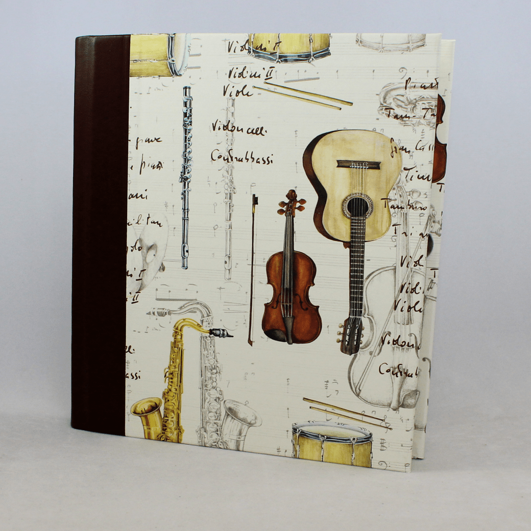 Notizbuch mit Stifthalter Instrumenti