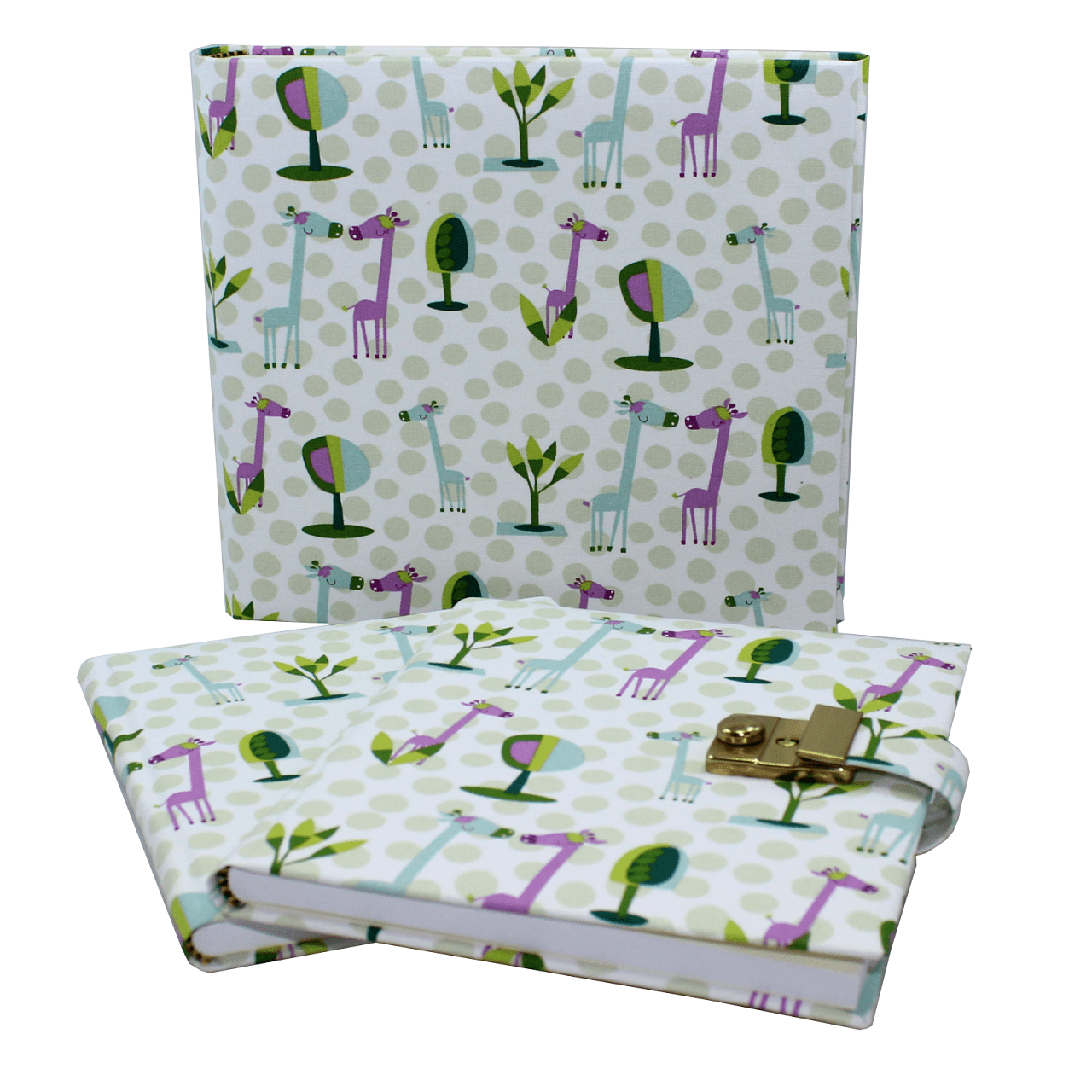 Tagebuch Giraffe mit Schloss Gruppenbild Tagebuch Giraffe mit Schloss