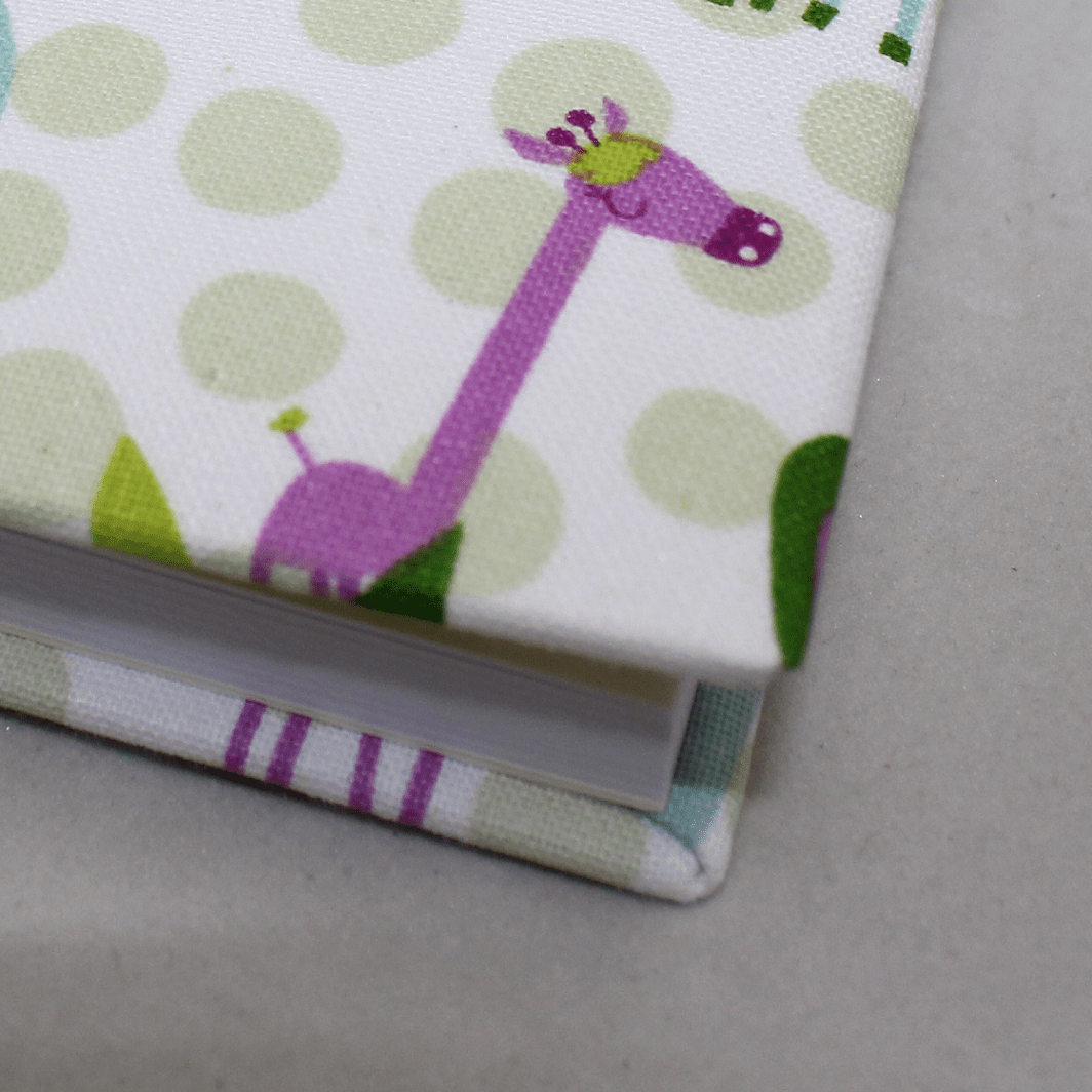 Tagebuch Giraffe mit Schloss runde Ecken Tagebuch Giraffe mit Schloss