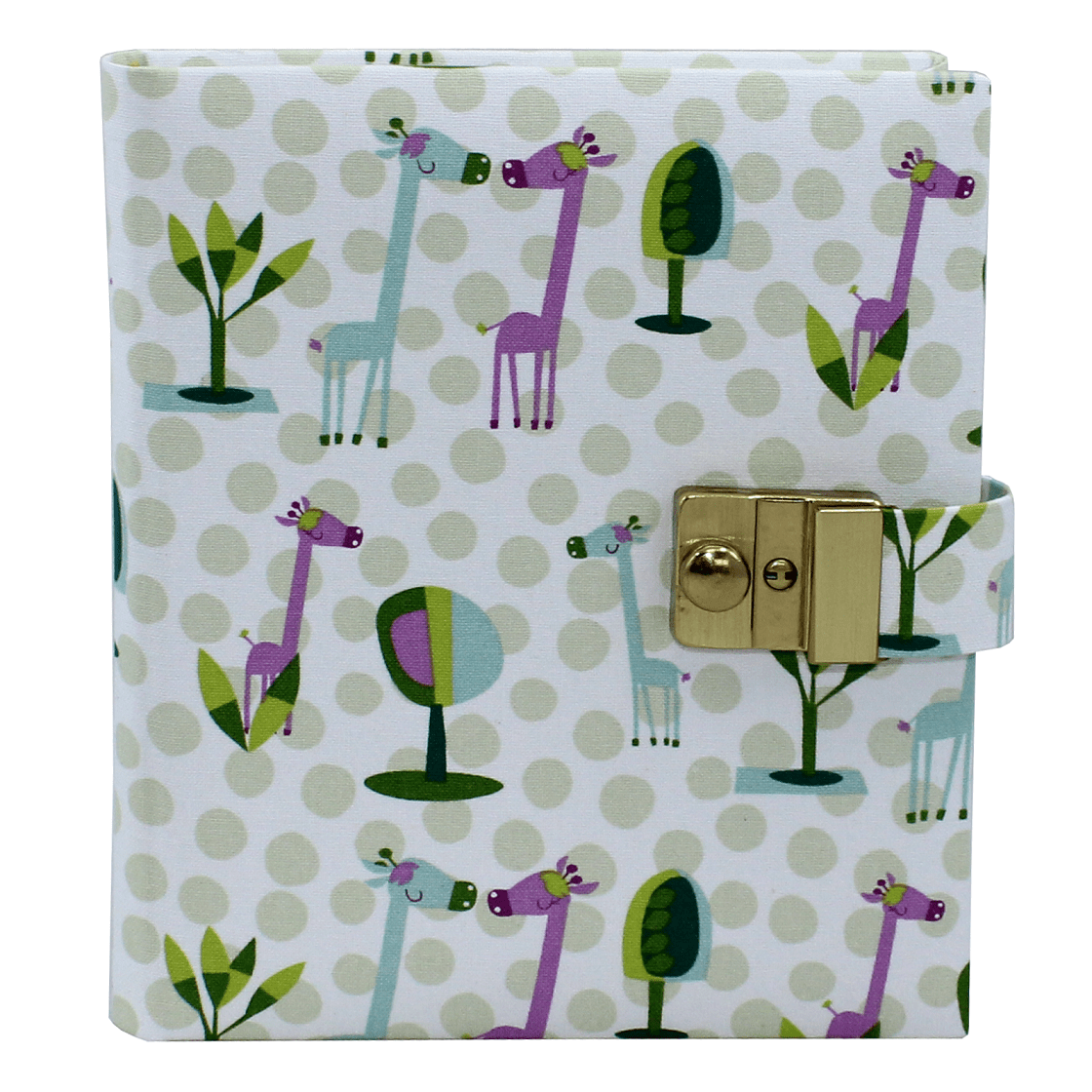 Tagebuch Giraffe mit Schloss