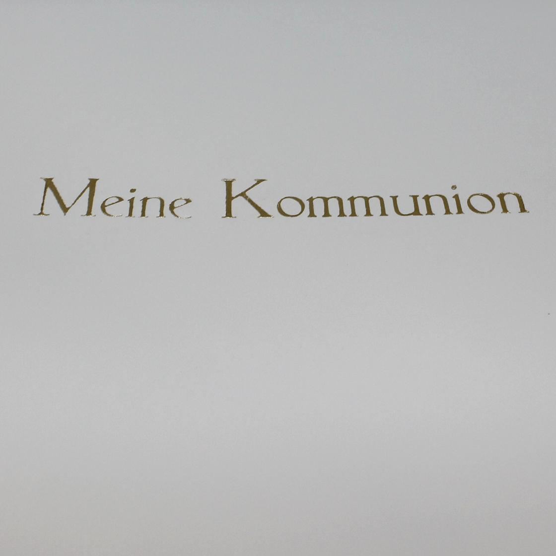 Fotoalbum Meine Kommunion Prägung