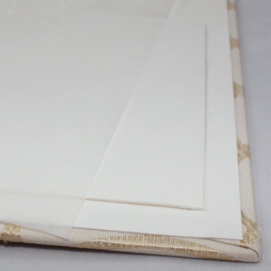 Hochzeitsalbum Senna mit Kordelbindung mit CD Tasche