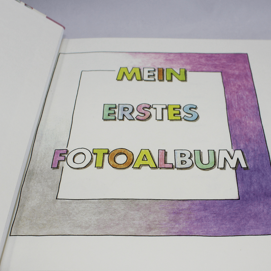 Fotokordelalbum Bambole rose Kindervorspann (1) Kinder-Fotoalbum - Kindervorspann