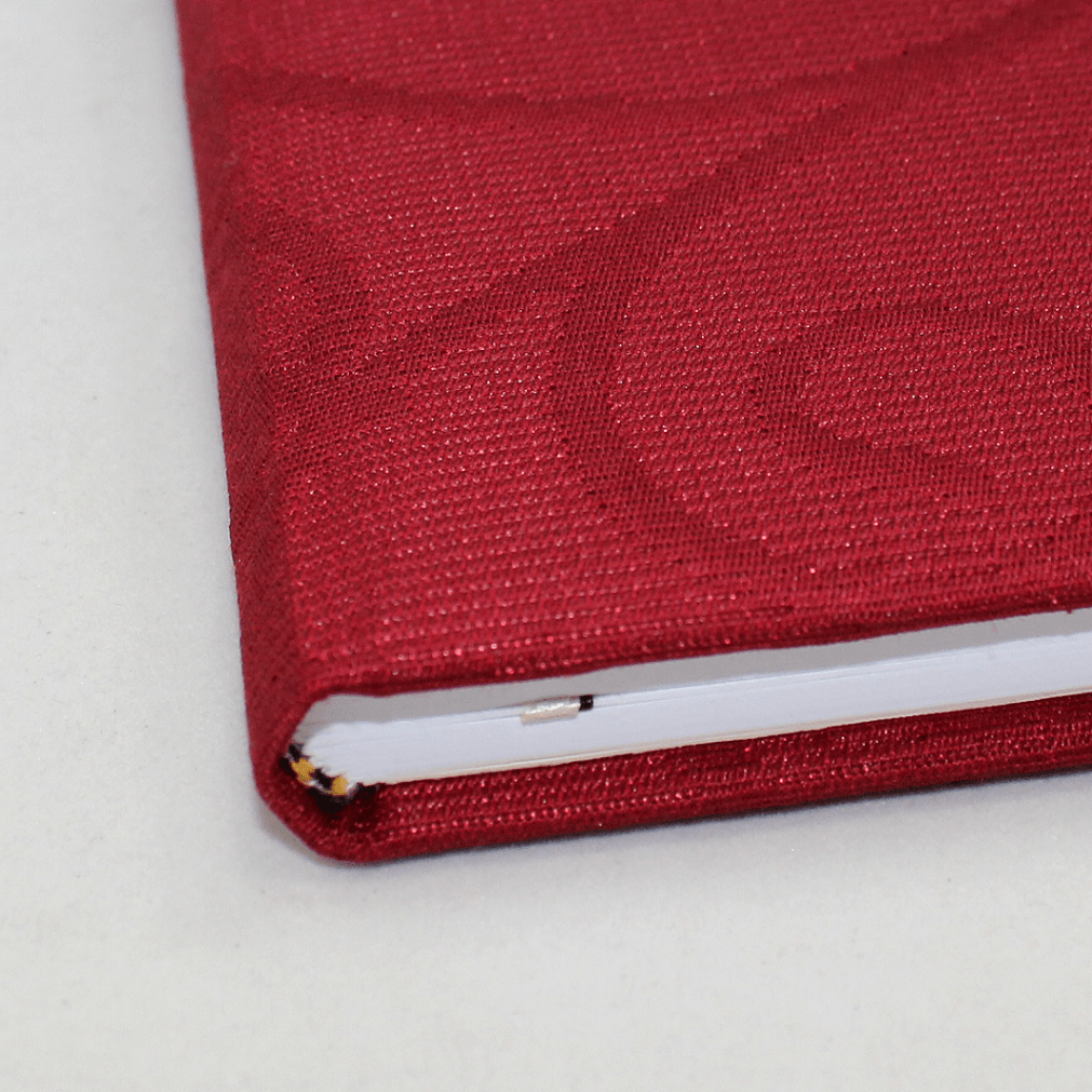 Gästebuch Fiori hochkant in Bordeaux