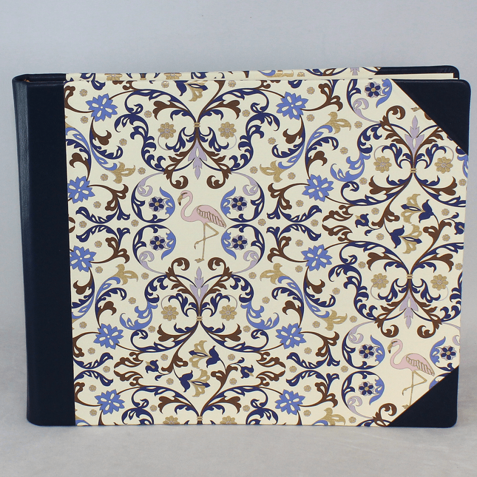 Gästebuch quer Flamingo