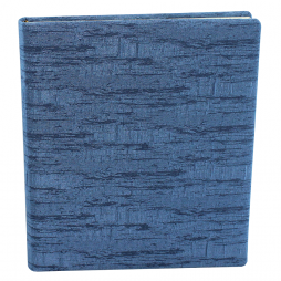 Gästebuch Gala hochkant in Blau