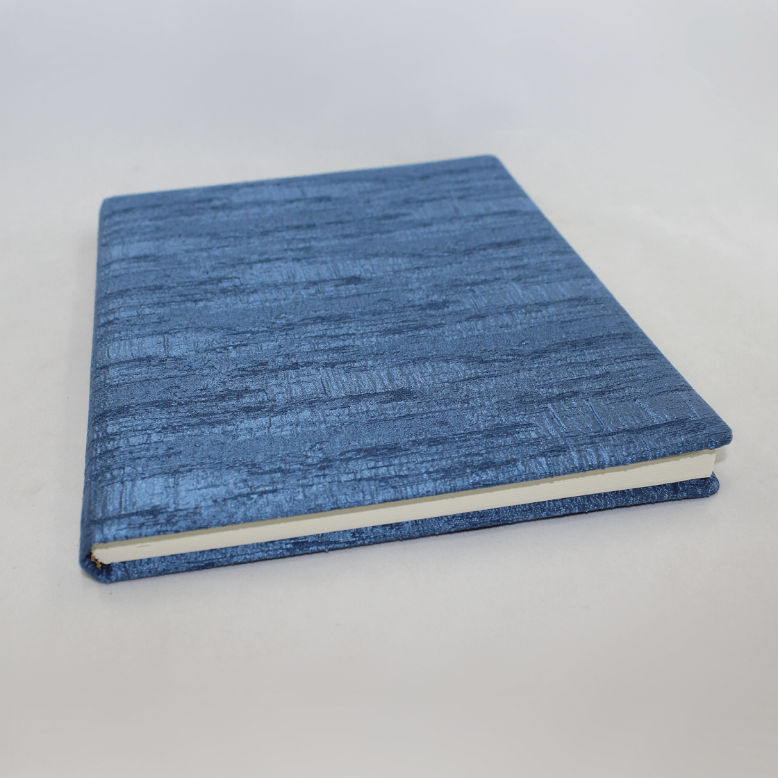 Gästebuch Gala hochkant in Blau