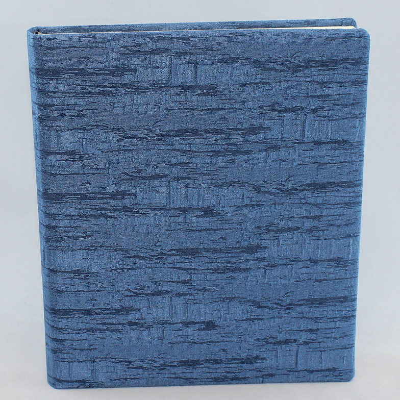 Gästebuch Gala hochkant in Blau