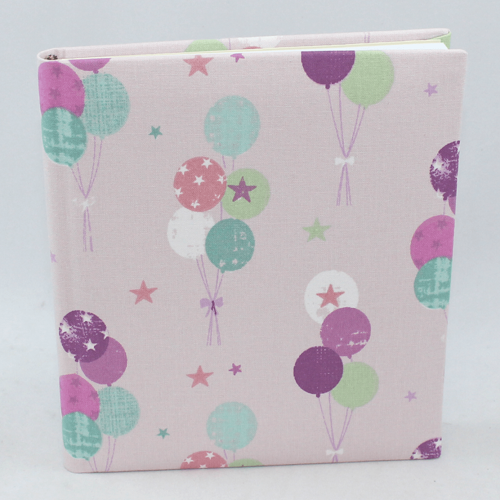 Poesiealbum Luftballons in rosé-pink