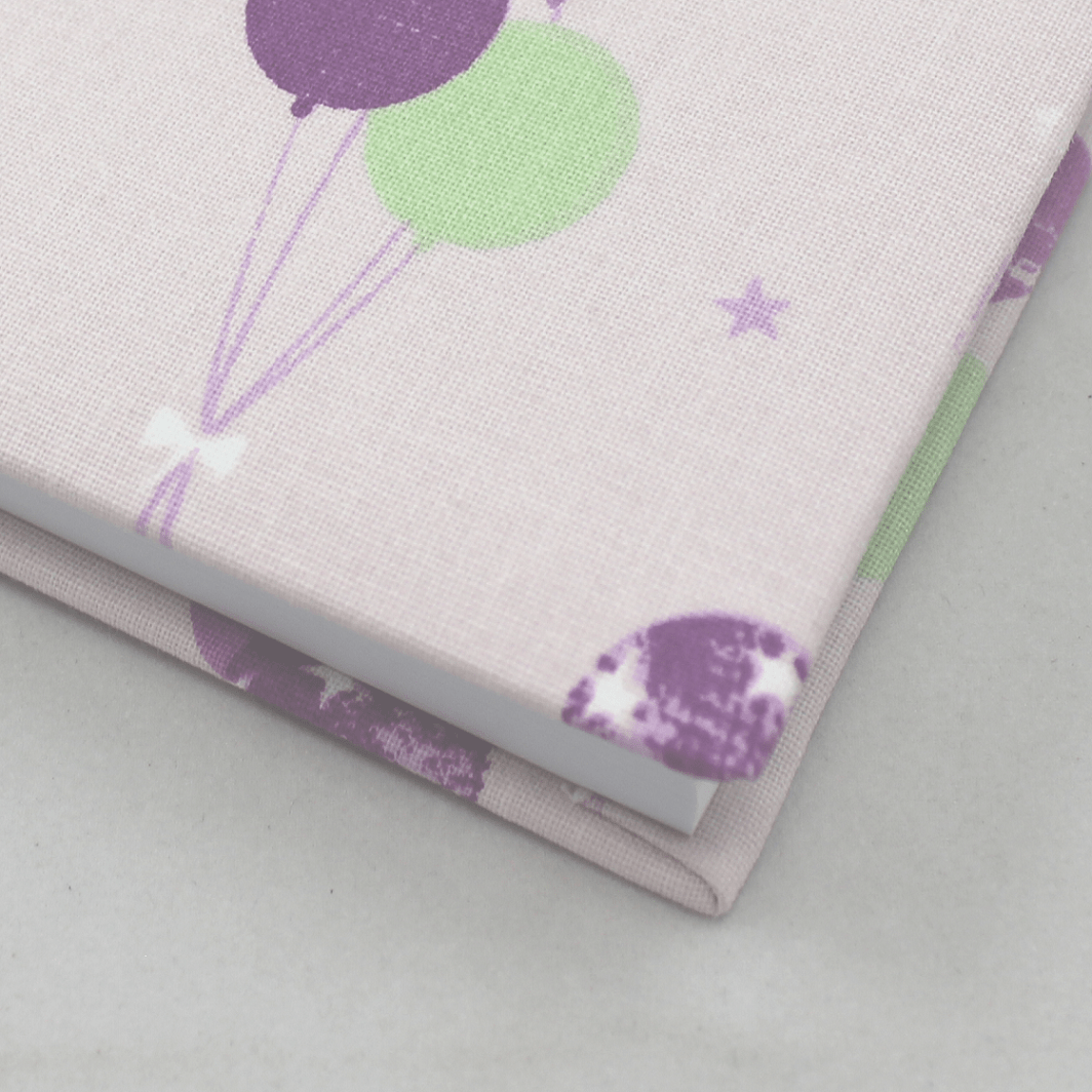 Poesiealbum Luftballons in rosé-pink
