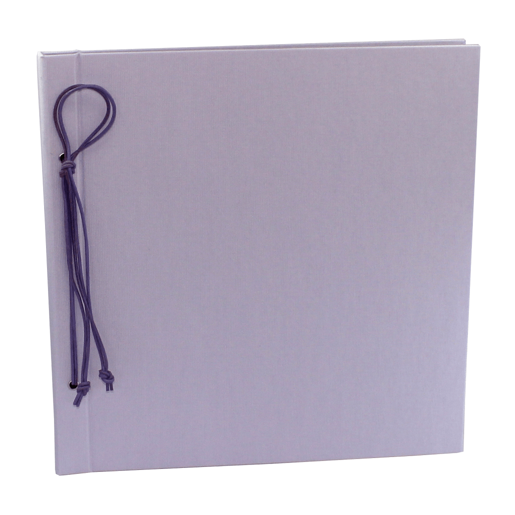 Fotokordelalbum in Flieder