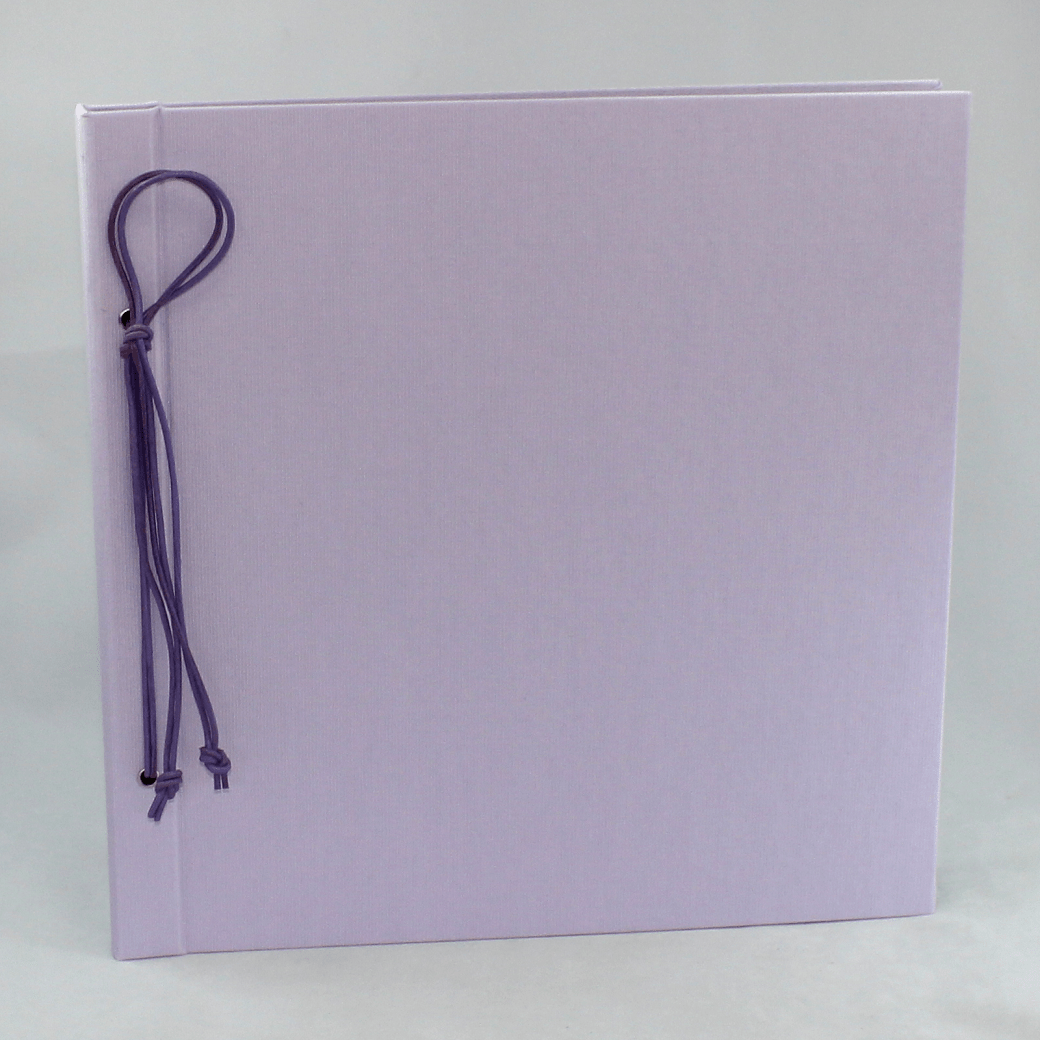 Fotokordelalbum in Flieder Fotokordelalbum in Flieder