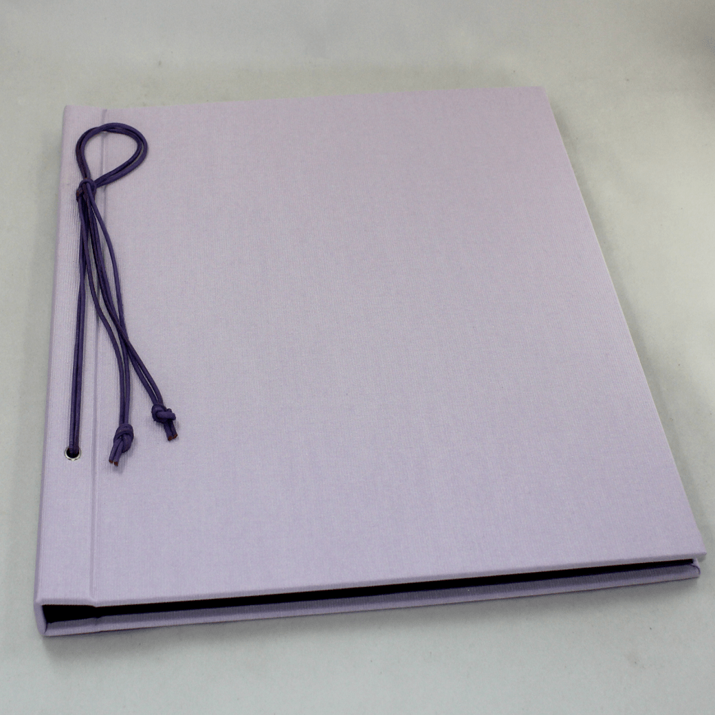 Fotokordelalbum in Flieder Fotokordelalbum in Flieder