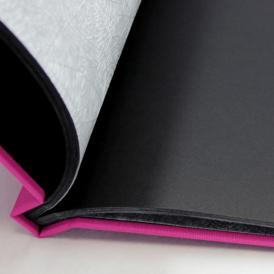 Fotokordelalbum in pink