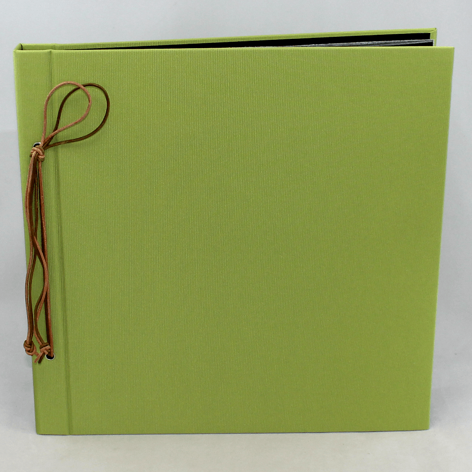 Fotokordelalbum Multicolori in apfelgrün