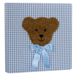 Kinder Fotoalbum Teddy blau
