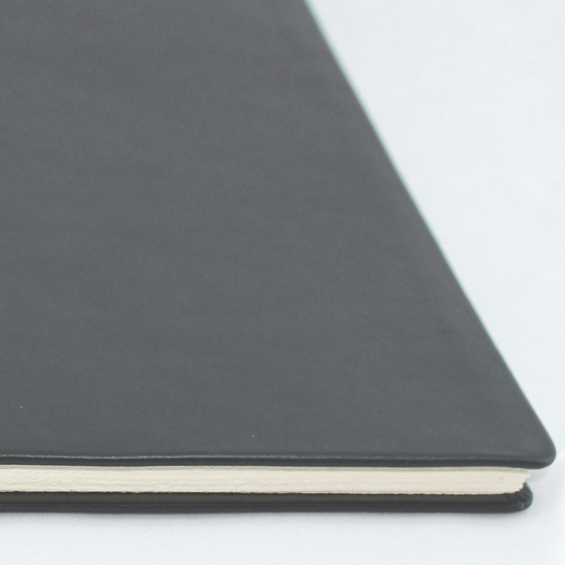 Business-Mappe DIN A4 aus schwarzem Vollrindleder