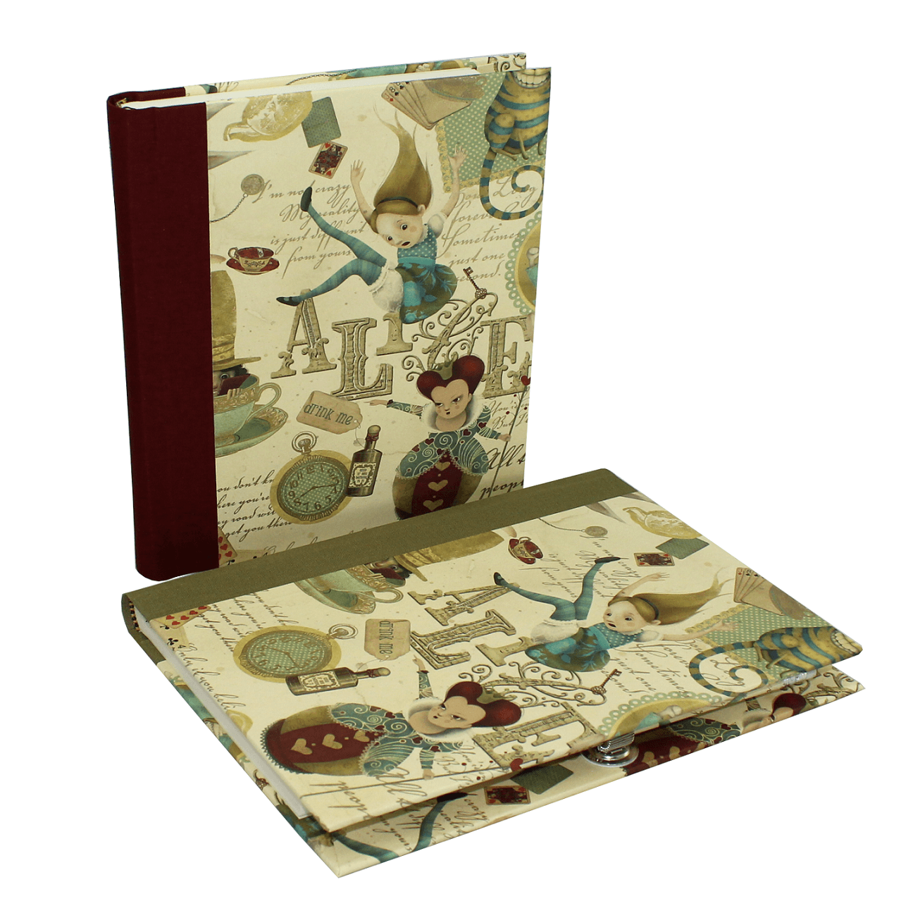 Notizbuch Alice mit integriertem Stifthalter