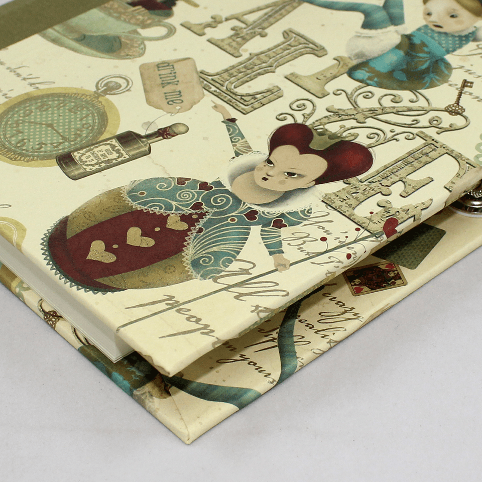 Notizbuch Alice mit integriertem Stifthalter