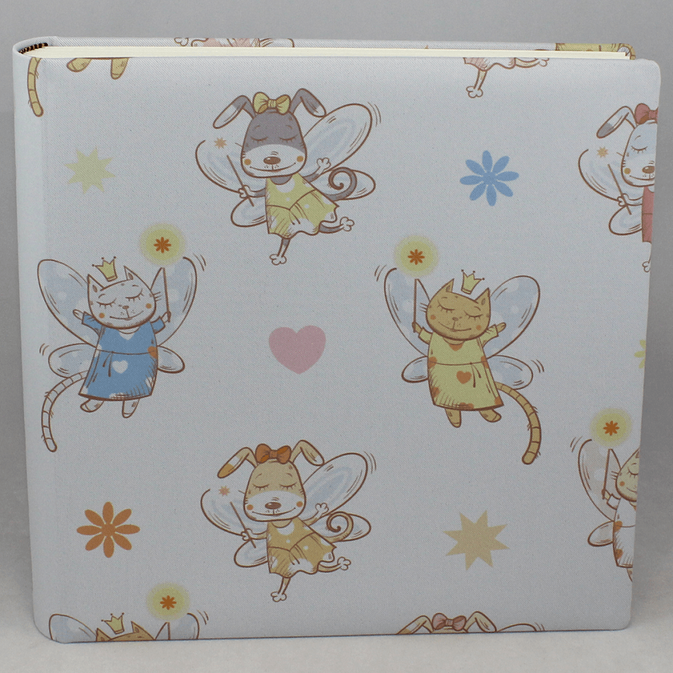 Kinder Fotoalbum Angels mit Katzen und Hunden Kinder Fotoalbum Angels