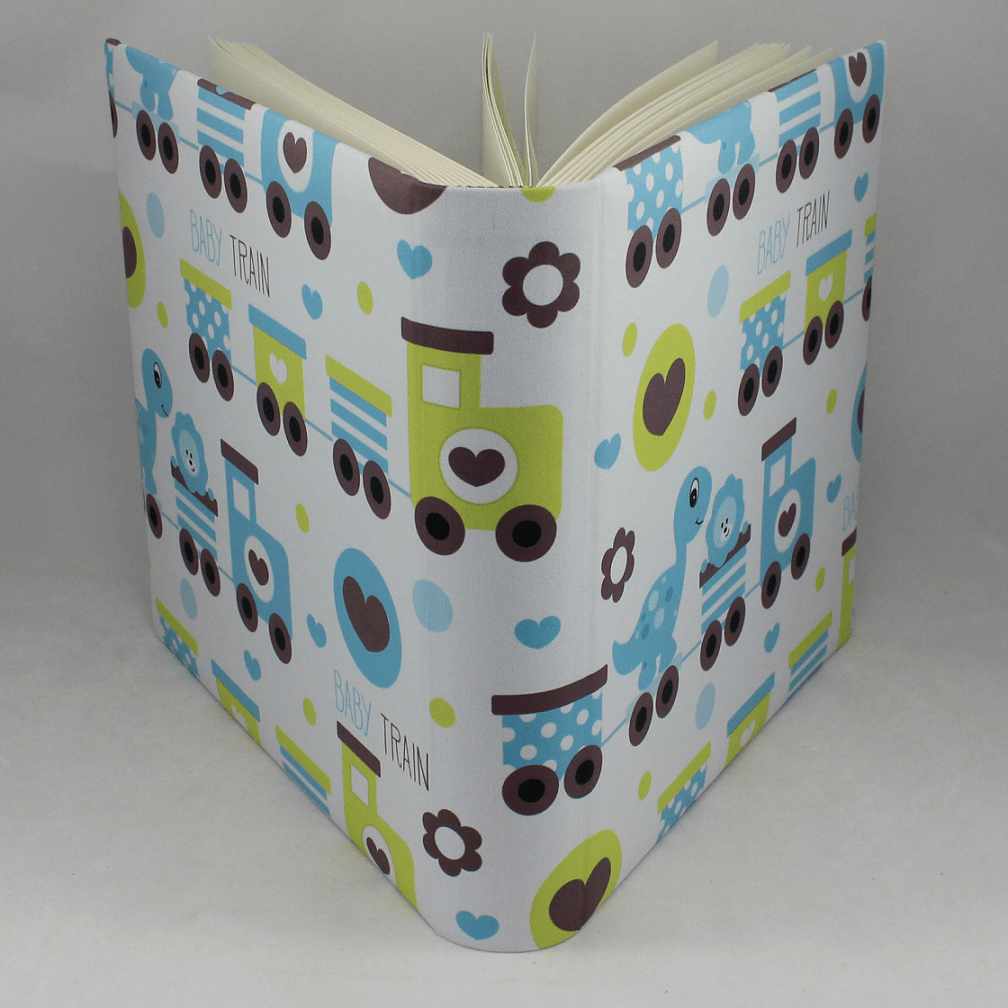 Kinder Fotoalbum Baby Train