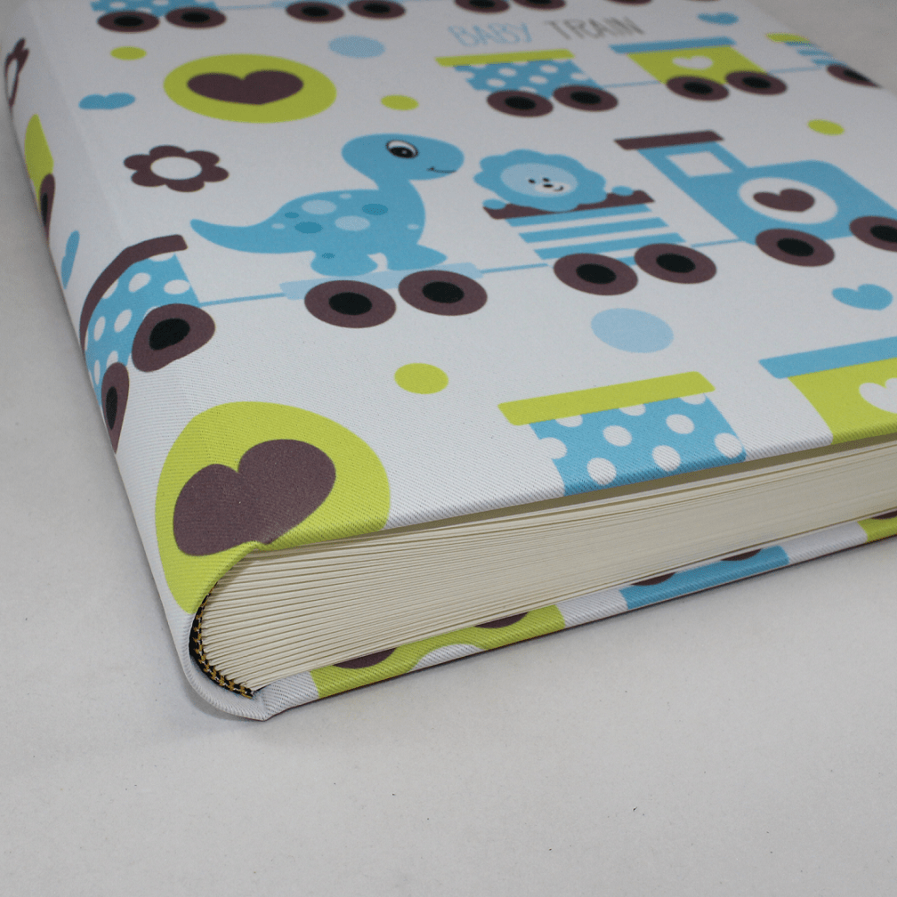Kinder Fotoalbum Baby Train