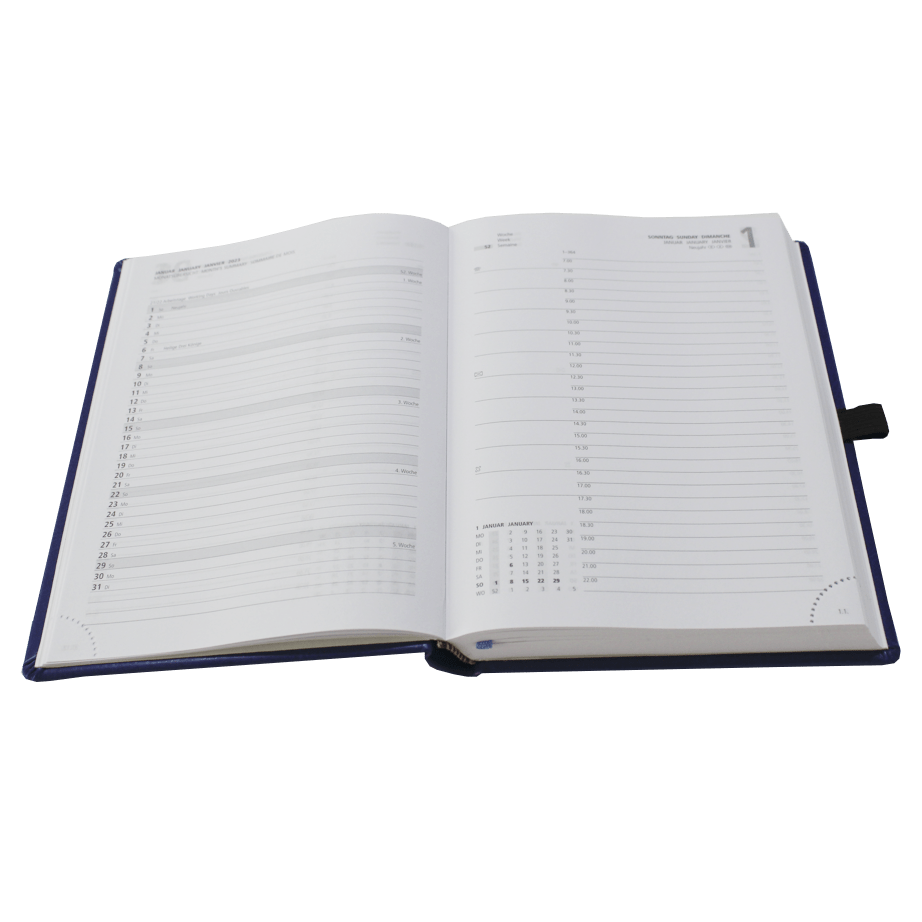 Taschenkalender DIN A5 für 2023