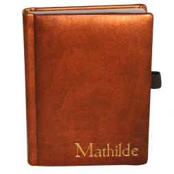 Dauerkalender Kupfer Metallic