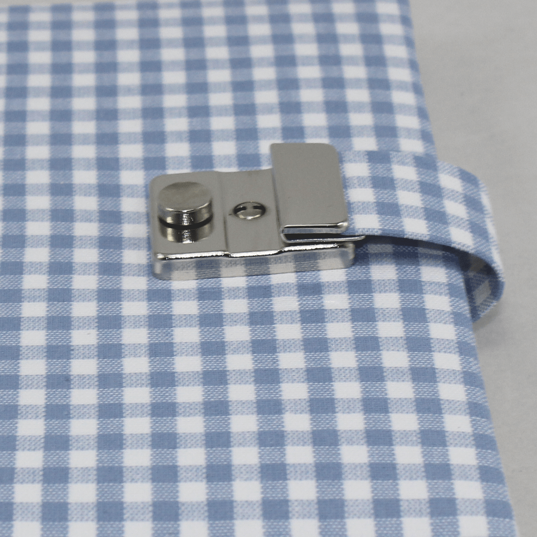Tagebuch mit Schloss Karo in blau