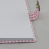Tagebuch mit Schloss Karo in rosa