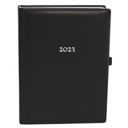 Taschenkalender 2023 DIN A5 mit Silberprägung
