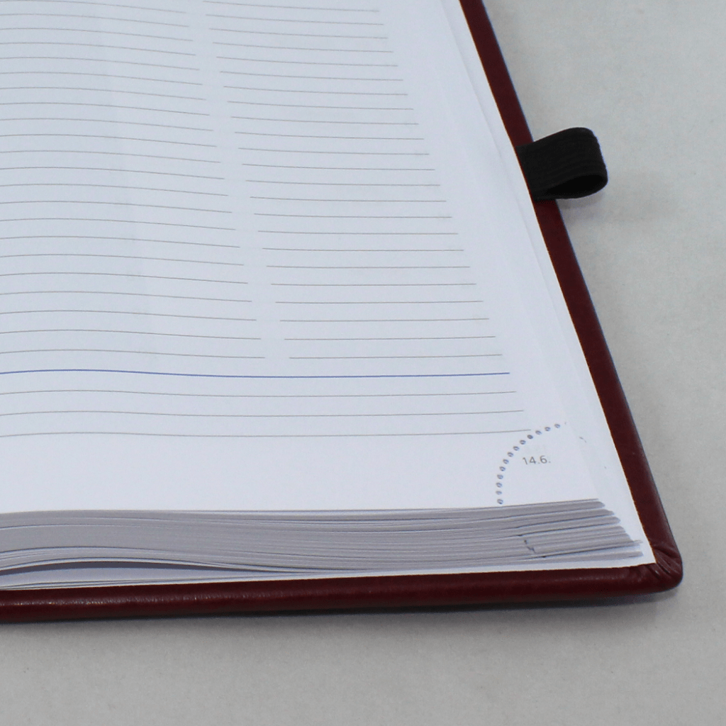 Taschenkalender 2025 DIN A5 aus Kunstleder für das Jahr 2025