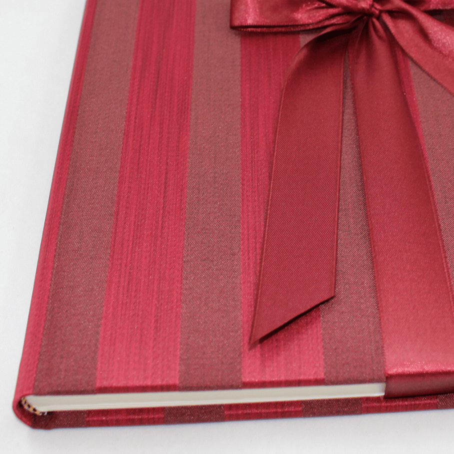 Foto-Gästebuch Venezia in rot