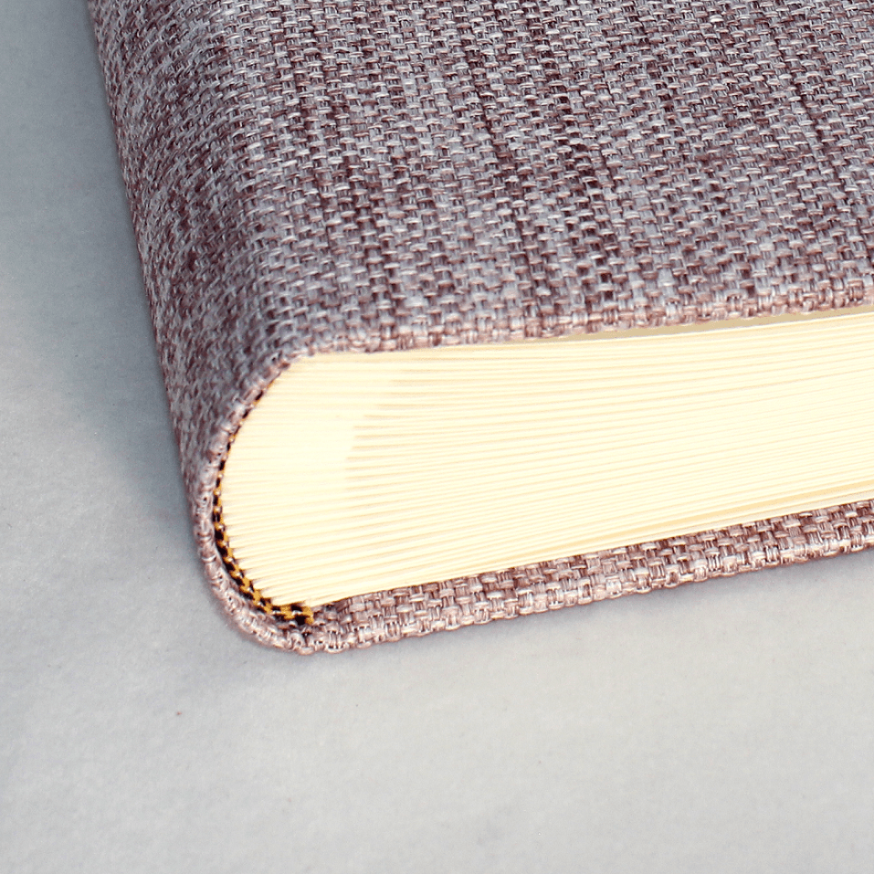 Dess. 104 Blake runde Buchrücken Fotoalbum Blake in Altrosé