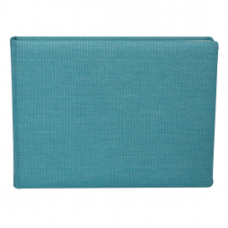 Gästebuch Candy quer in Blau