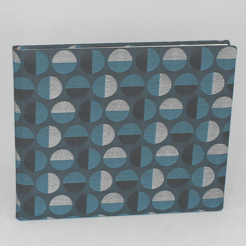 Gästebuch Swing quer in Blau