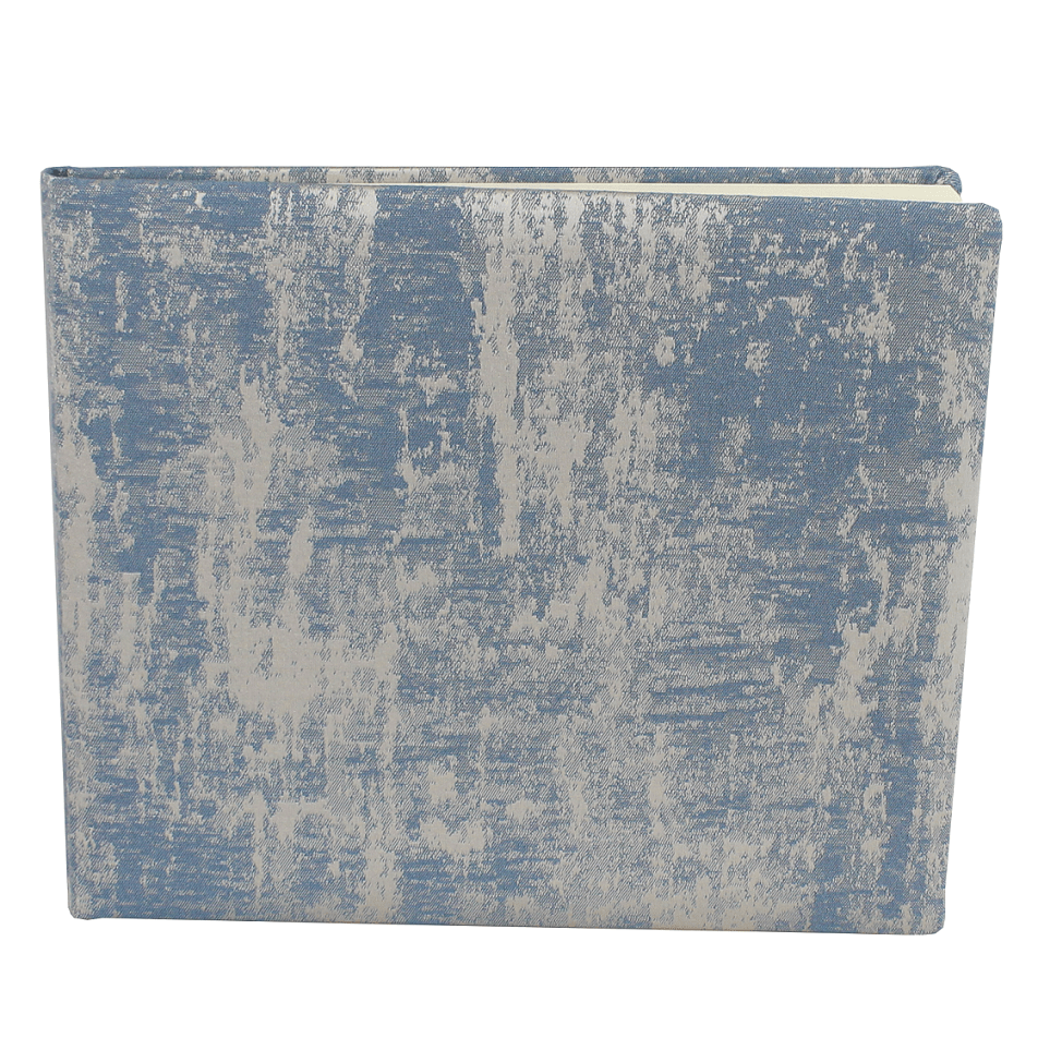 Gästebuch Anik quer in Blau
