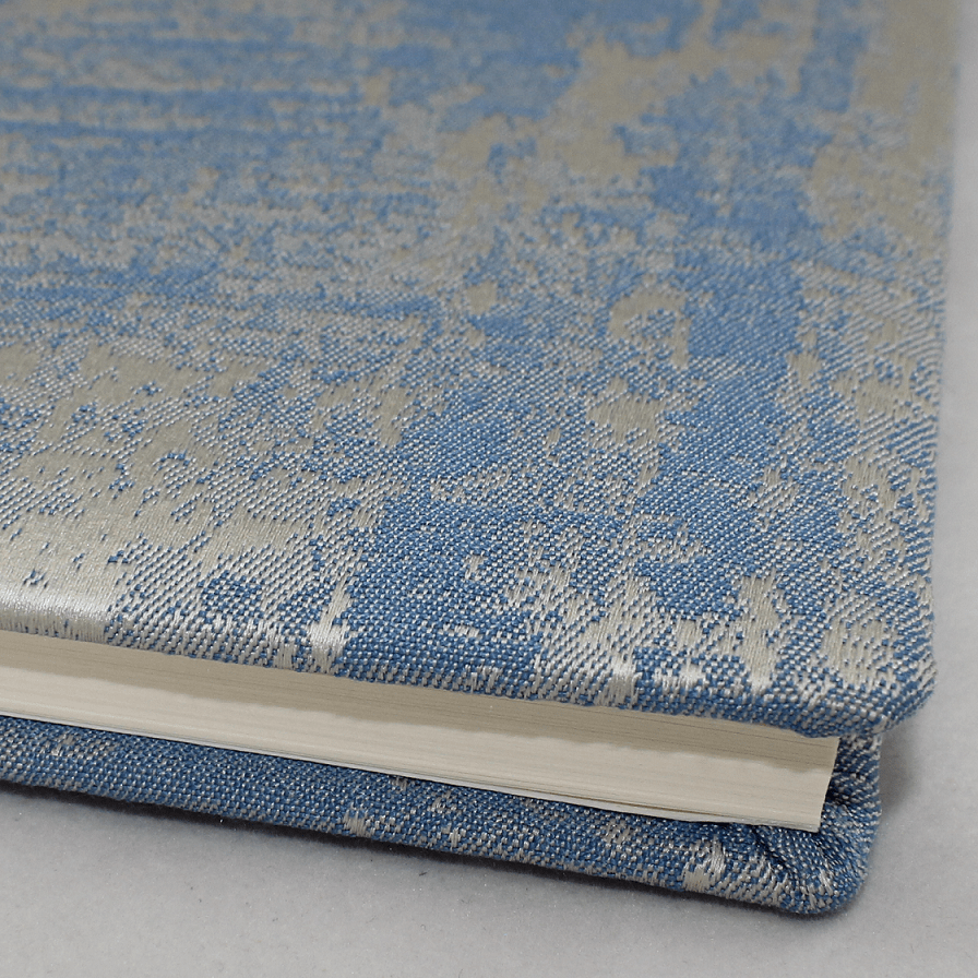 Gästebuch Anik quer in Blau