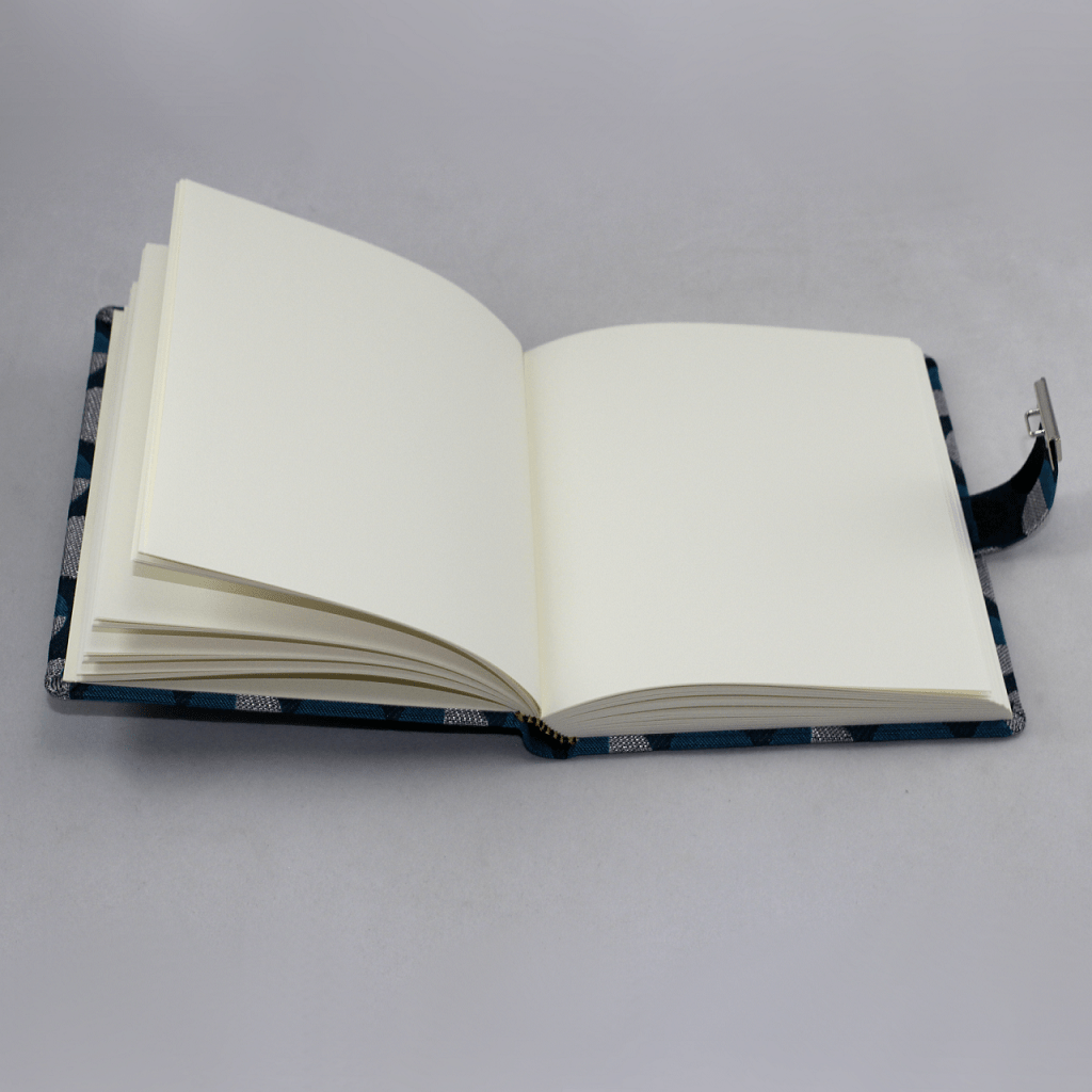 Tagebuch mit Schloss Swing in Blau – Bild 7