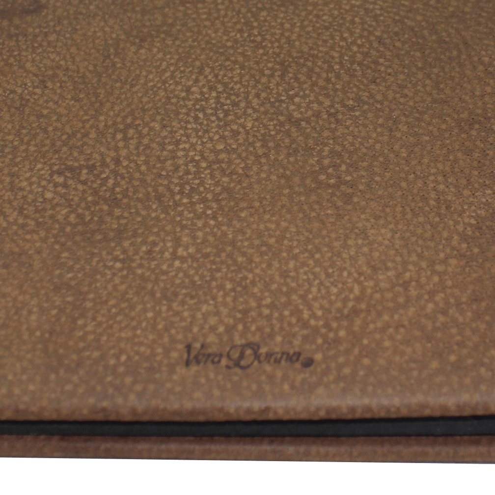 Pultordner Wasserbüffel Leder mit Register Jan - Dez handarbeit Pultordner aus Wasserbüffel Leder mit Register 1-12