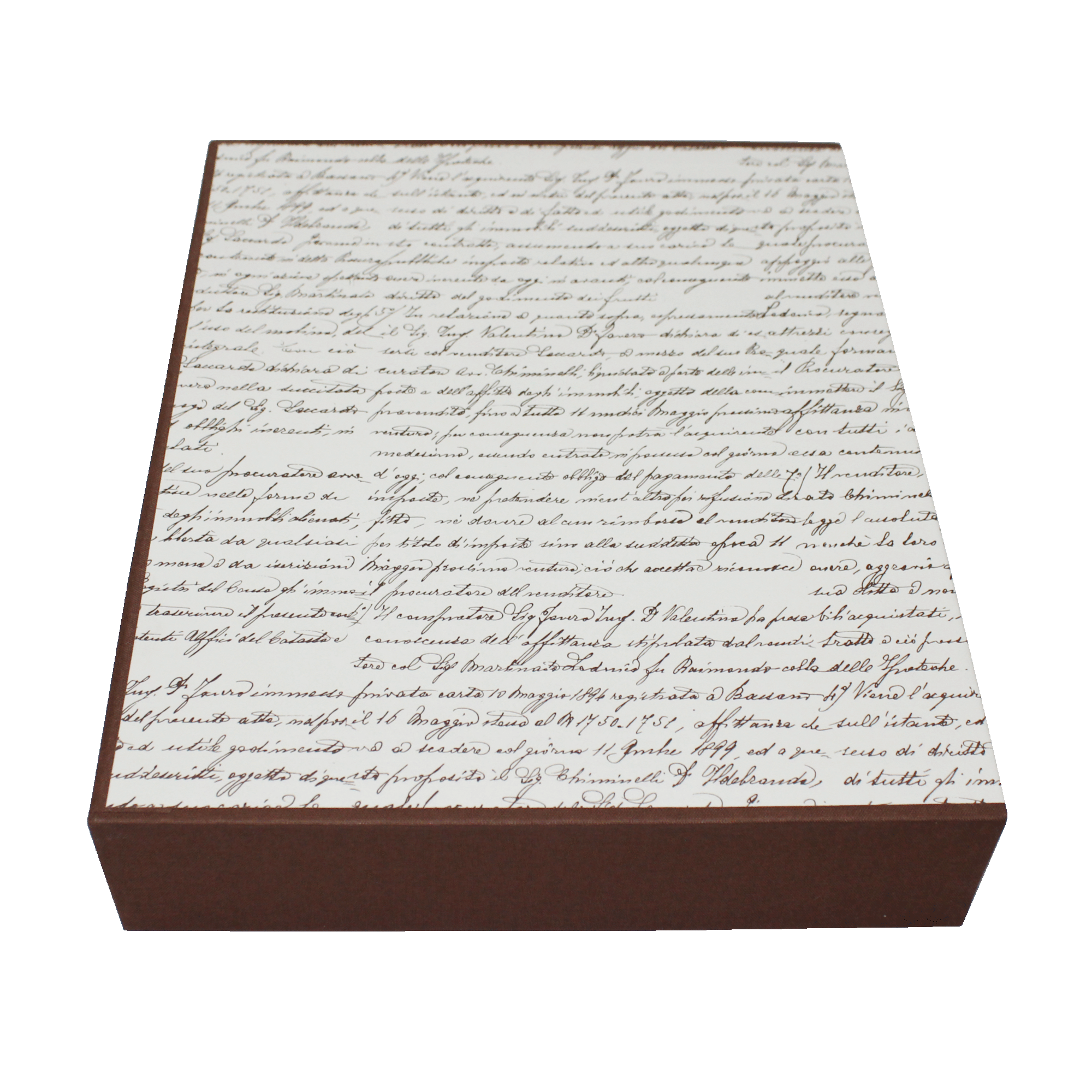 Designschuber dunkelbraun