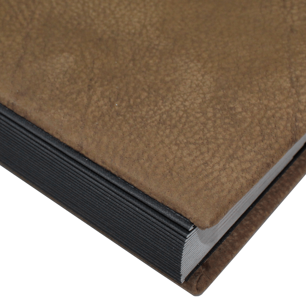 Unterschriftenmappe Wasserbüffel mit dehnbarem Rücken Unterschriftenmappe aus Büffelleder