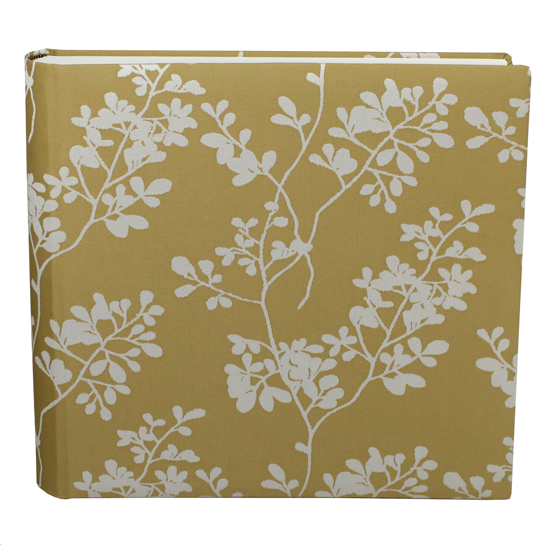 Fotoalbum Francis groß im Seideneinband mit goldenem Webmuster