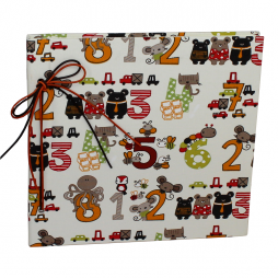 Kinderalbum Krake mit Kordelbindung