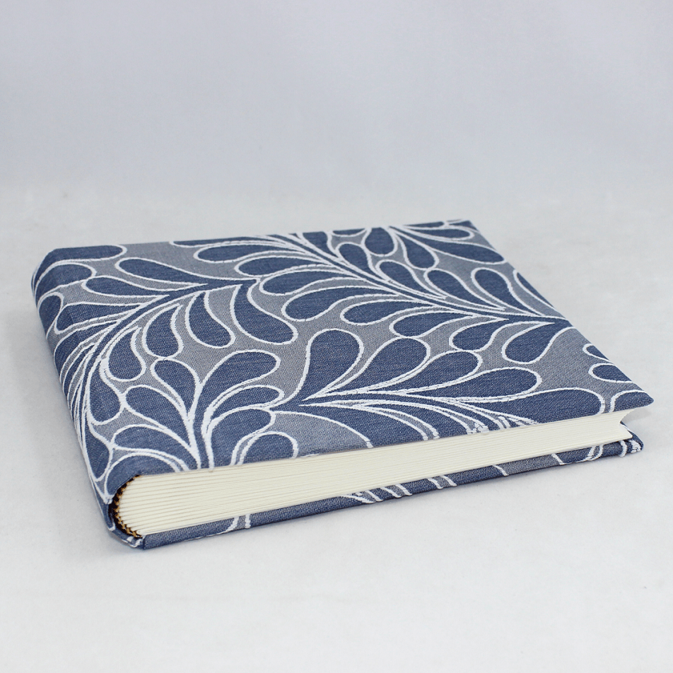 Des.Zara Fotoalbum mini blau liegend Fotoalbum Zara Blau im Querformat