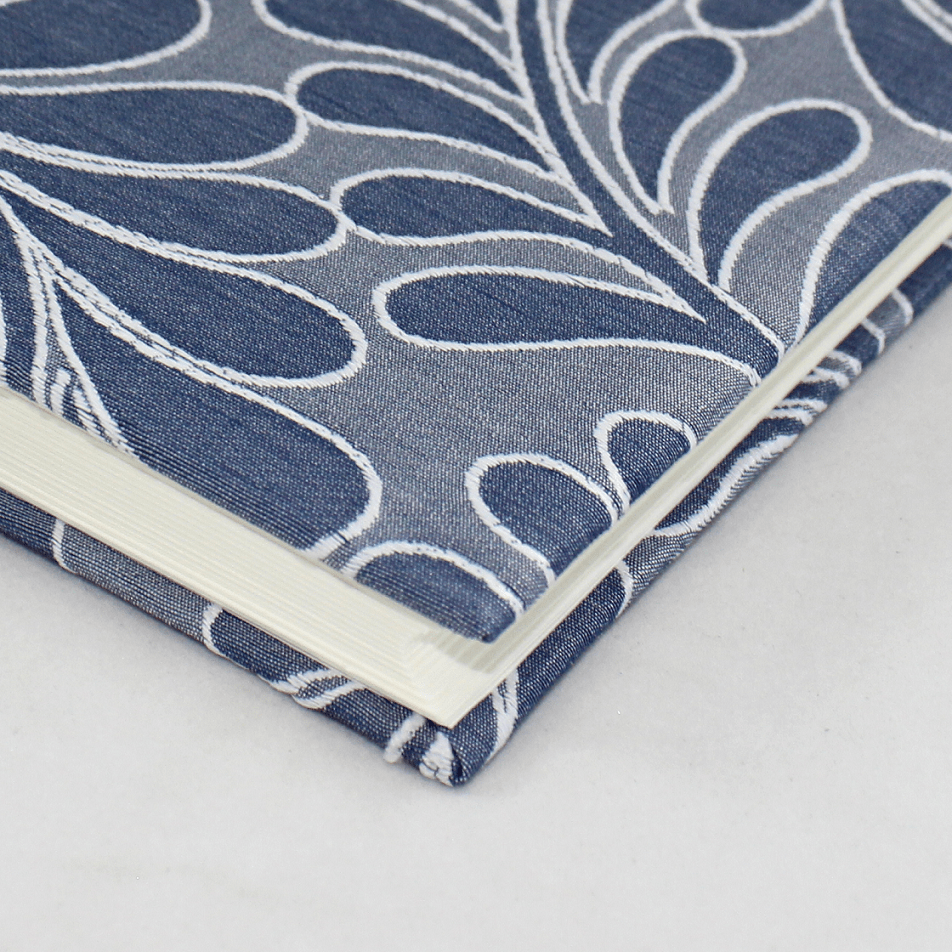 Des.Zara Fotoalbum mini blau runde Ecken Fotoalbum Zara Blau im Querformat