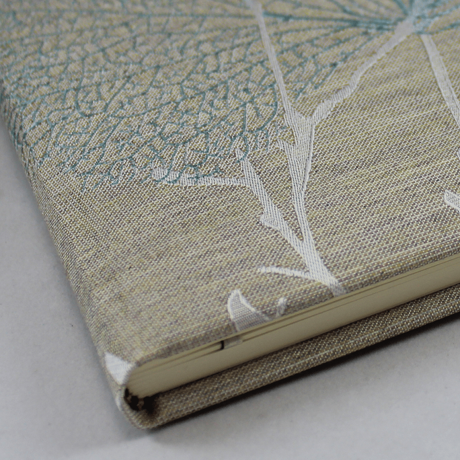 Gästebuch Passion quer in Türkis