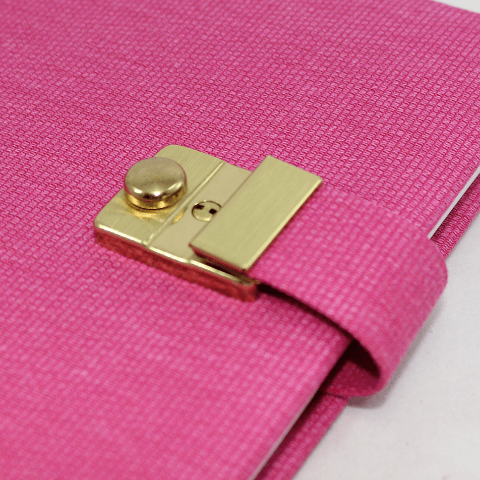 Tagebuch mit Schloss Candy in Pink