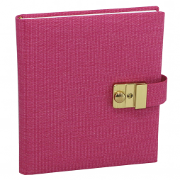 Tagebuch mit Schloss Candy in Pink
